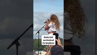 Koba La D au côté de Wejdene au Festival Yardland [upl. by Lorrimor]