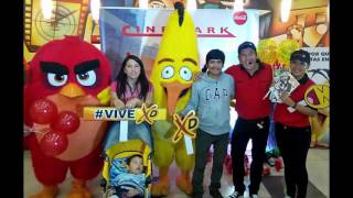 Activación con Angry Birds en Cinemark [upl. by Cammi203]