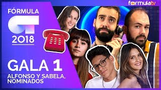 Reacción Gala 1 OT 2018 Los dramas de Alfonso Sabela Malú y Aitana  Fórmula OT [upl. by Lertnahs]