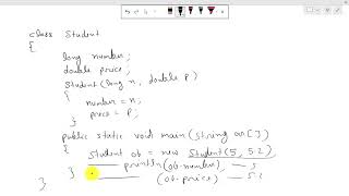 Constructor Unsolved  Java Tutorial Class 10th ICSE Board  Part 44 [upl. by Belicia]