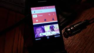 Alcatel Go Flip playing YouTube [upl. by Dorina338]