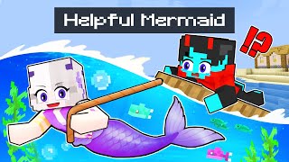 Best of Minecraft  Helpful Mermaid Story [upl. by Honeywell398]