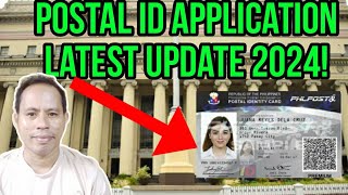 PHILIPPINE POSTAL ID APPLICATION 2024 LATEST UPDATE NAGRESUME NABA [upl. by Neirbo]