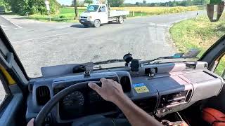 Work Pov drive Nissan Cabstar aerial platform  4K [upl. by Barret633]