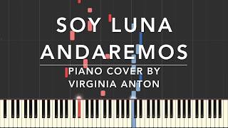 Soy Luna Andaremos Piano Tutorial Instrumental Cover [upl. by Eedyah]