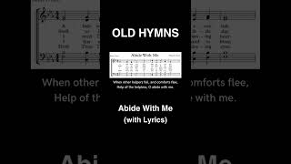 abide with me abidewithme hymnswithlyrics shorthymn music hymnsong hymnlyrics christianhyms [upl. by Ahsikym]