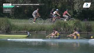 Championnat de France J16 Bateaux longs Libourne 2019  Finale du deux sans barreur hommesJ16H2 [upl. by Kiki]