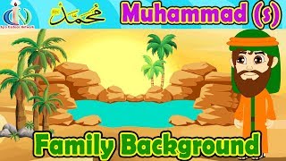 Prophet Muhammad s Family Background Islamic cartoon  No Music [upl. by Eisle710]