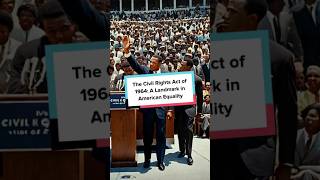 The Civil Rights Act of 1964 a landmark in america equality [upl. by Neomah]