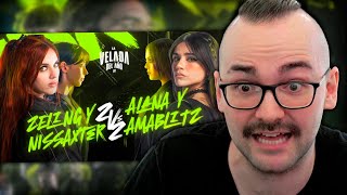 🔴 ZELING y NISSAXTER vs ALANA y AMABLITZ  CARA a CARA 🥊 LA VELADA del AÑO IV 🥊 Xokas [upl. by Ynavoj288]