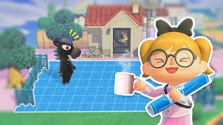 ❤️Lets Build a Kawaiiish City Cafe… CLUB  Animal Crossing New Horizons [upl. by Tnafni]