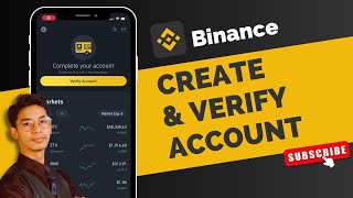 How to Create and Verify Binance Account  EASY STEPS [upl. by Ecydnarb360]