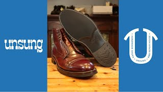 Alden Shell Cordovan PCT Jumper Boot Conversion [upl. by Nnahgiel]