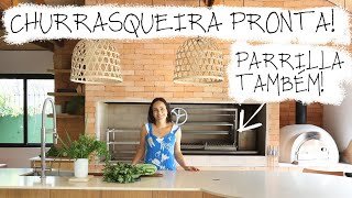 Tudo sobre CHURRASQUEIRA e PARRILLA  OBRA PRONTA [upl. by Suirtemed6]