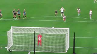 England Lionesses v Germany 251024 1st England Goal Penalty [upl. by Gavrah]