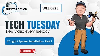 4quot Downlight Installation on high end finishes  Part 2  Tech Tuesday  Week 21 [upl. by Vieva]