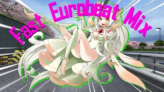 Fast Eurobeat Mix Chi Pa Pa Chi Pa Pa Car Goes Vroom Vroom Chi Pa Pa Puru puru puru♪ [upl. by Zackariah]