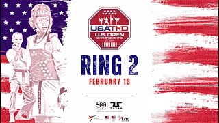 2024 US OPEN Championships G2  Feb 18  Ring 2 [upl. by Attenyw]