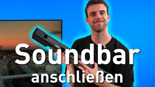 Soundbar richtig anschließen  Was DU beachten solltest soundbar [upl. by Arsuy]