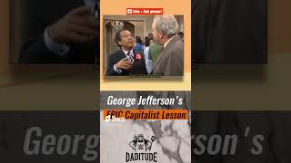 George Jefferson’s Bold Lesson to Archie Bunker – Capitalism vs Racism allinthefamily 70stv [upl. by Leftwich956]