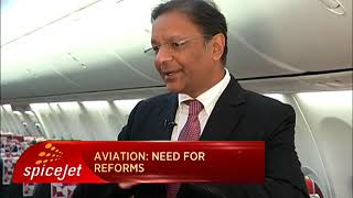 SpiceJet Taking Flight Ajay Singh Exclusive Interview  Part 2 CNBC TV18 [upl. by Nnitsuj]