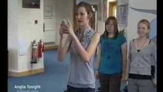 Sawtry Community College knife Crime On Itv News [upl. by Eintruok825]