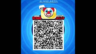 ÜCRETSİZ HEDİYE VEREN LİNK  QR CODE  BRAWLSTARS [upl. by Ahsuoj325]