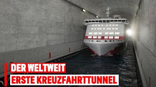 Norwegen revolutioniert die Seefahrt Der erste und größte Schiffstunnel der Welt [upl. by Malorie]