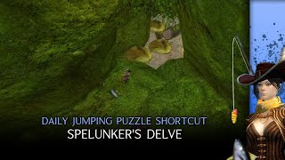 Guild Wars 2 Daily Jumping Puzzle Shortcut  Spelunkers Delve [upl. by Gabbi]