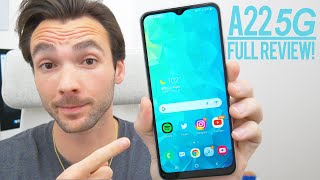 Samsung Galaxy A22 5G Full Review  Watch Before You Buy [upl. by Mcloughlin785]