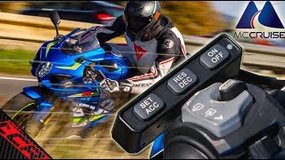 Aftermarket Cruise Control Reviewed  MC Cruise on the GSXR1000R [upl. by Oderfliw]