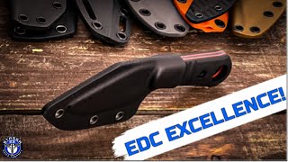 6 IMPRESSIVE EDC fixed blades that Deliver Initial Thoughts [upl. by Urd]