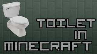 Easy working toilet in minecraft [upl. by Croom]