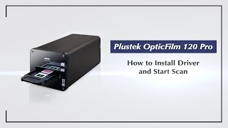 Plustek OpticFilm 120 Pro  Installation [upl. by Tessler149]