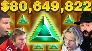 BIGGEST CASINO WINS OF THE MONTH Top 50 Ayezee xQc Xposed [upl. by Enelyam108]