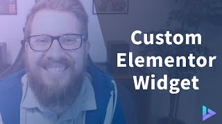 How to Build a Custom Elementor Widget Using PHP and JavaScript [upl. by Marchall]