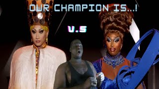 RPDR S16 Grande Finale Lipsync Reaction  Nymphia Wind vs Sapphira Cristál [upl. by Sile]