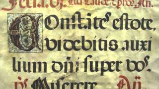 Music in the Middle Ages Two Antiphonal Leaves [upl. by Nigel]