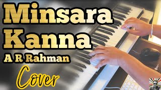 Minsara Kanna Piano Version Cover  Padayappa  A R Rahman  Rajinikanth  Ramya Krishnan [upl. by Atiuqal683]