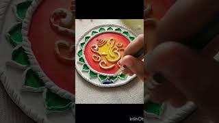 Ganpati Bappa morya 🙏🙏trendingshorts dikshadailycreation [upl. by Atram104]