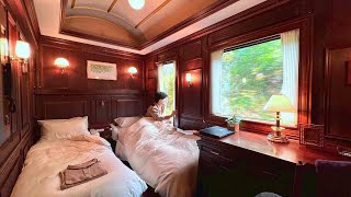 Riding Japan’s 7 Star Luxury Sleeper Train  Seven Stars in Kyushu [upl. by Ardnoik]