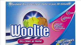 Woolite Dry Clean at Home [upl. by Ehudd]