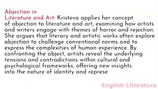 Summary and analysis of Powers of Horror by Julia Kristeva [upl. by Medora822]