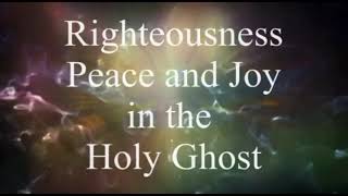 Righteousness Peace Joy In the Holy Ghost  First Love Worship Stars [upl. by Eliathas470]