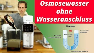 Wasserfiltern ohne Wasseranschluss mit der Quellanova Umkehrosmoseanlage [upl. by Kathleen]