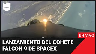 🚀 EN VIVO Lanzamiento del cohete Falcon 9 de SpaceX [upl. by Gothart]