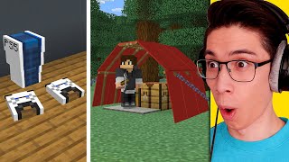 Testing Viral Minecraft Builds Hacks That 100 Work [upl. by Nylireg]