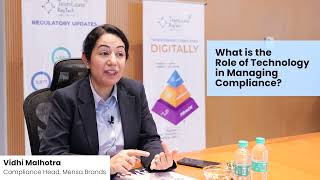 Vidhi Malhotra on Managing Compliance and Risk  Delhi NCAER Roundtable TeamLease RegTech [upl. by Joellen]