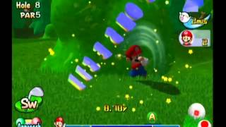 Mario Golf Toadstool Tour Albatross [upl. by Attirb701]