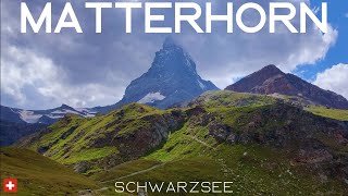 Schwarzsee Matterhorn Le canton du Valais Switzerland Walking tour  4K [upl. by Yrral84]